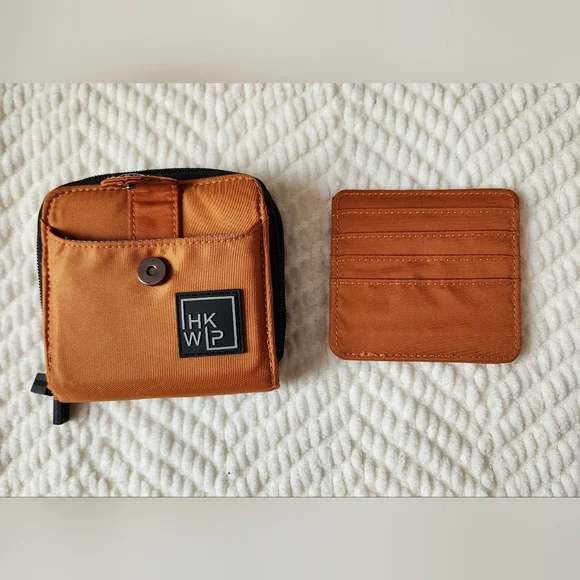 IHKWIP RFID Wallet with Removable Card Case - Warm Caramel - Picture 8 of 10